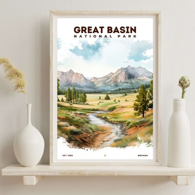 Great Basin National Park Poster, Travel Art, Office Poster, Home Decor | S8 - image6